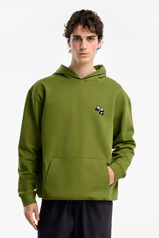 VA x WWF Giant Panda Unisex Organic Hoodie 3