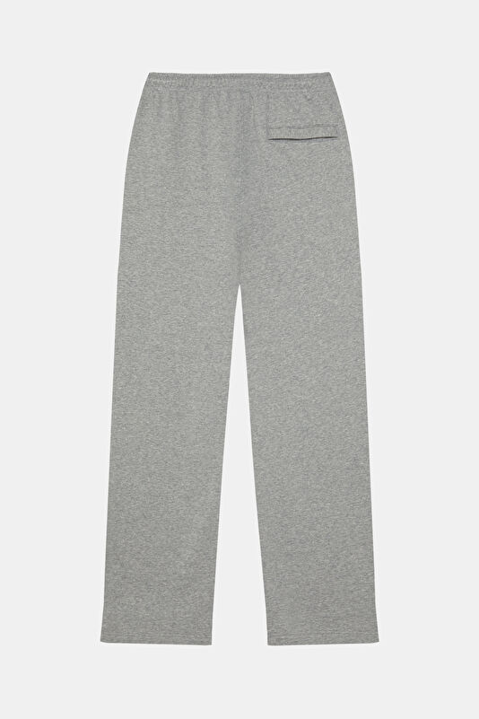 Relax Fit Gray Straight Leg Men's Sport Pants 2