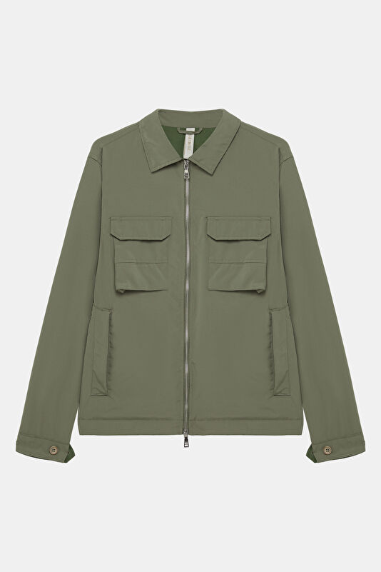 Light Green Men's Coat