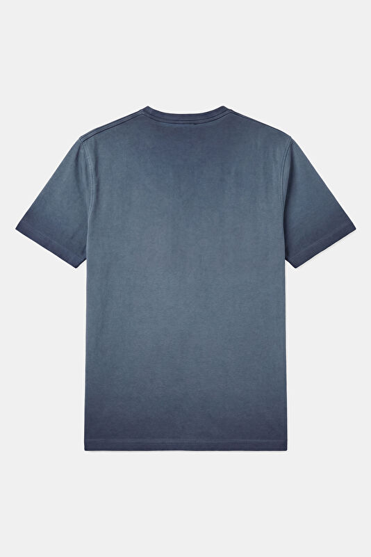 Relax Fit Navy Crew Neck Men's T-Shirt 2