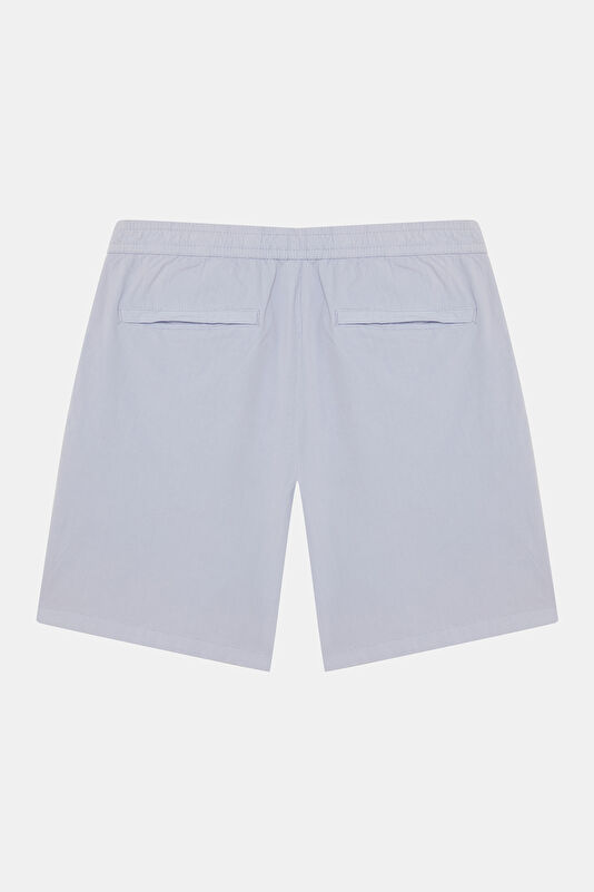 Lilac Cotton Elastane Men's Shorts 2