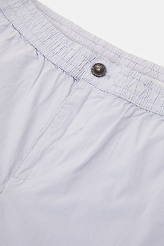 Lilac Cotton Elastane Men's Shorts 3
