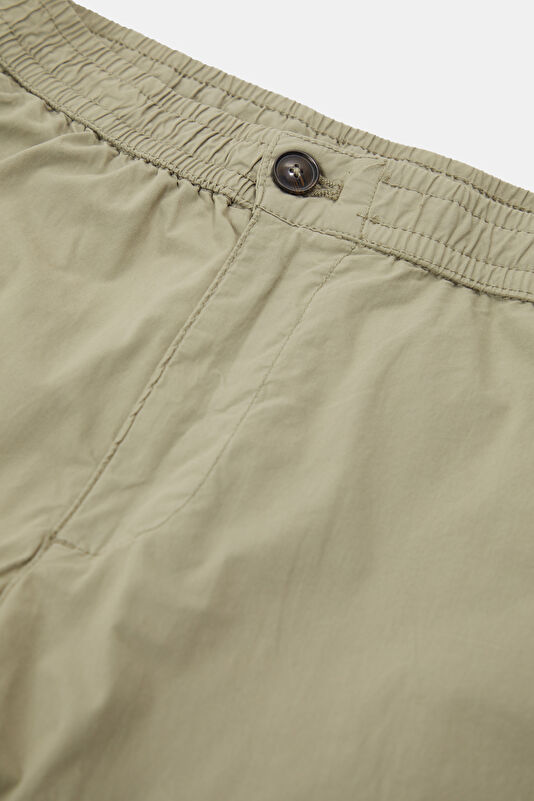 Relax Fit Light Green Straight Leg Men's Trousers 3