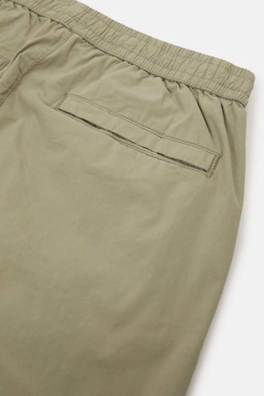 Relax Fit Light Green Straight Leg Men's Trousers 4
