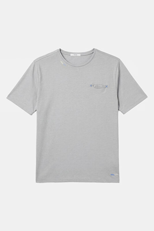 Relax Fit Stone Crew Neck Men's T-Shirt