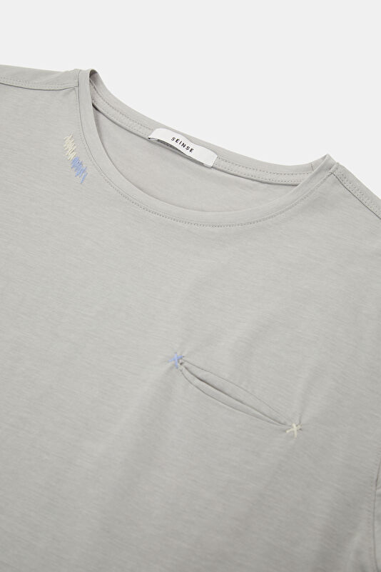 Relax Fit Stone Crew Neck Men's T-Shirt 3