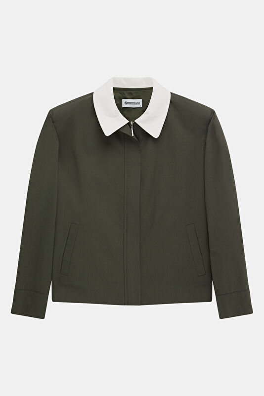 Khaki Women's Coat
