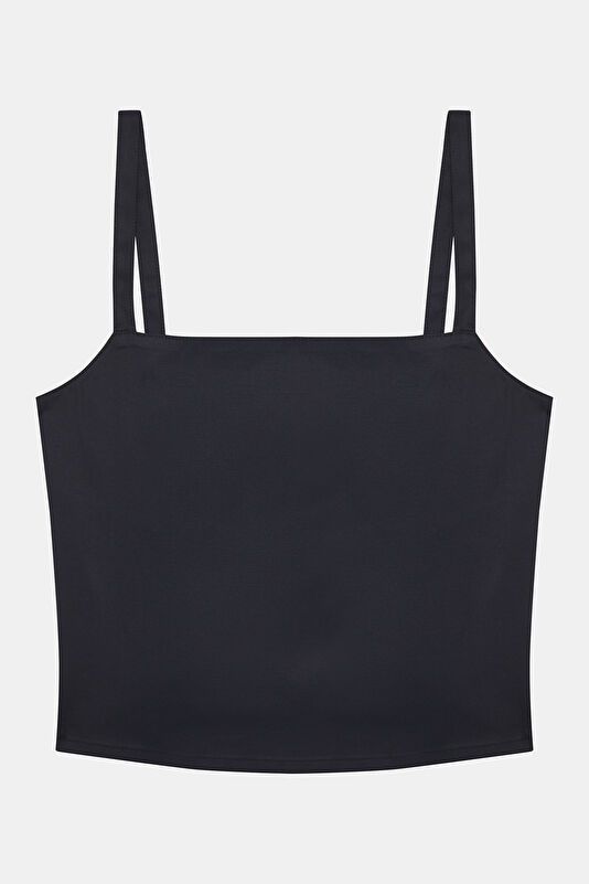 Navy Women's Strappy Blouse