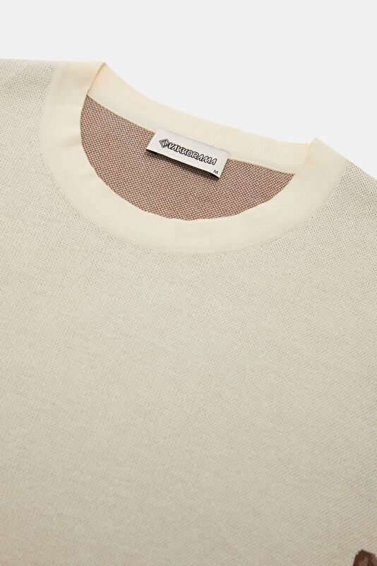 Multicolored Crew Neck Patterned Men's T-Shirt 3