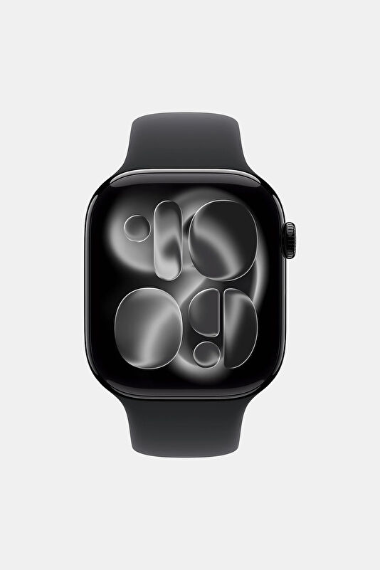 Watch Series 11 GPS 42mm Jet Black Aluminium Case with Black Sport Band - M/L MEQU4TU/A 2