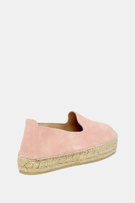 Double Sole Espadrilles Açık Pembe Kadın Ayakkabı 3