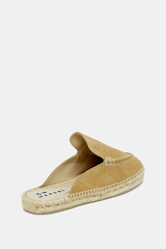 Traveler Loafers Mule Beige Men's Shoes 3