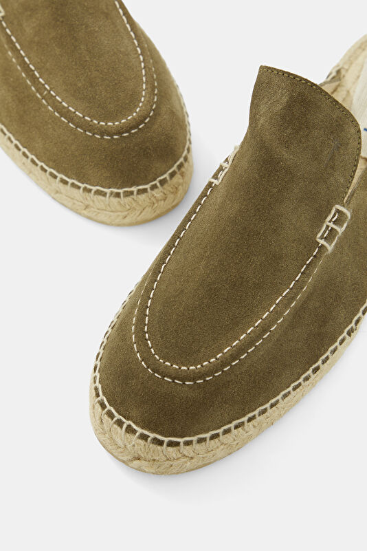 Traveler Loafers Mule Beige Men's Slippers 4