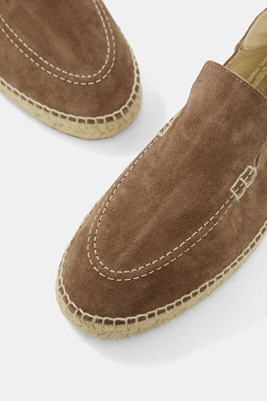 Traveler Loafers Espadrilles Açık Kahve Erkek Ayakkabı 4