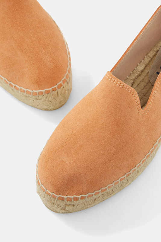 Double Sole Espadrilles Turuncu Kadın Ayakkabı 4