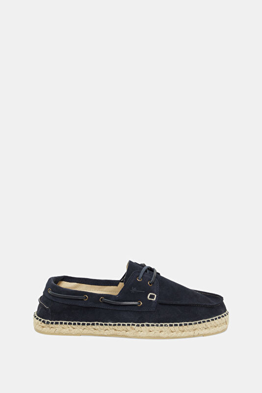 Espadrilles Koyu Mavi Erkek Boat Shoes