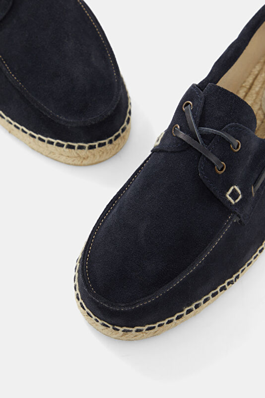 Espadrilles Koyu Mavi Erkek Boat Shoes 4