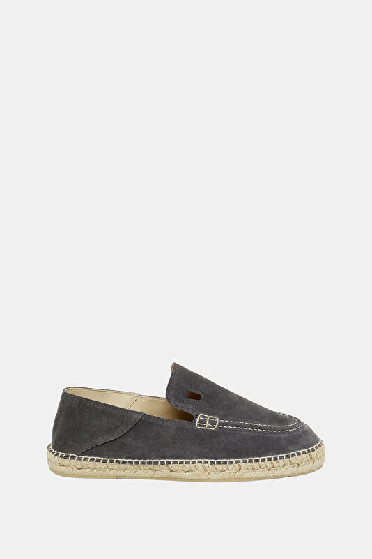 Traveler Loafers Espadrilles Gri Erkek Ayakkabı
