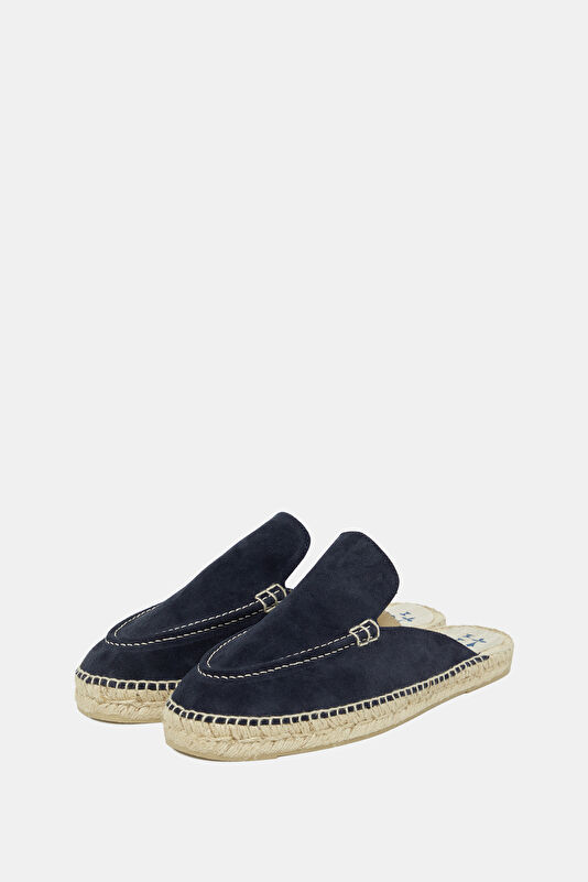 Traveler Loafers Mule Dark Blue Men's Slippers 2