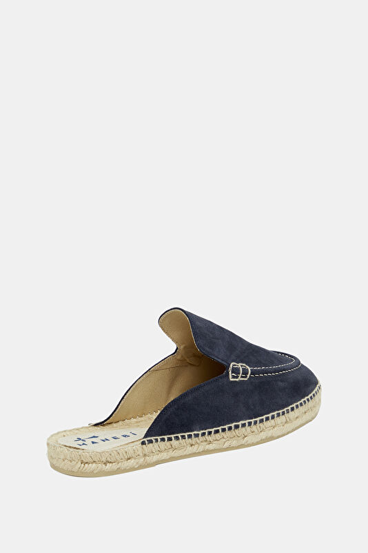 Traveler Loafers Mule Dark Blue Men's Slippers 3