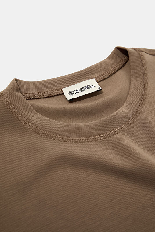 Coffee Crew Neck Printed Men's T-Shirt 3