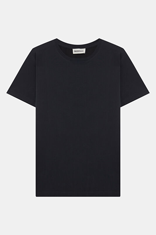 Black Crew Neck Men's T-Shirt 4