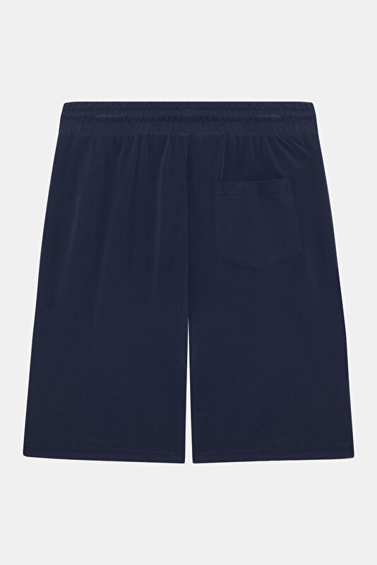 Navy Blue Modal Men's Shorts 2