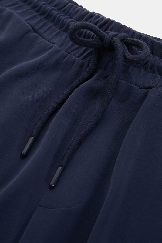 Navy Blue Modal Men's Shorts 3