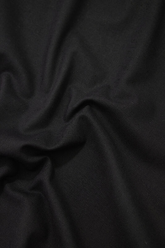 Black Polo Collar Men's T-Shirt with Trim Details 4