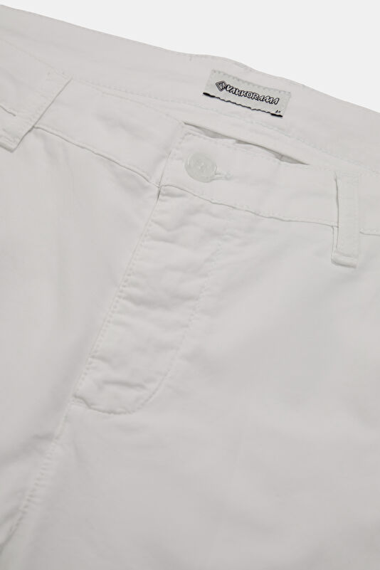 White Men's Shorts 3