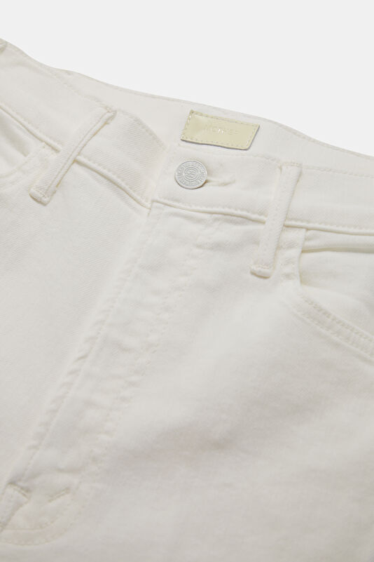 White Bootcut Women's Trousers 3