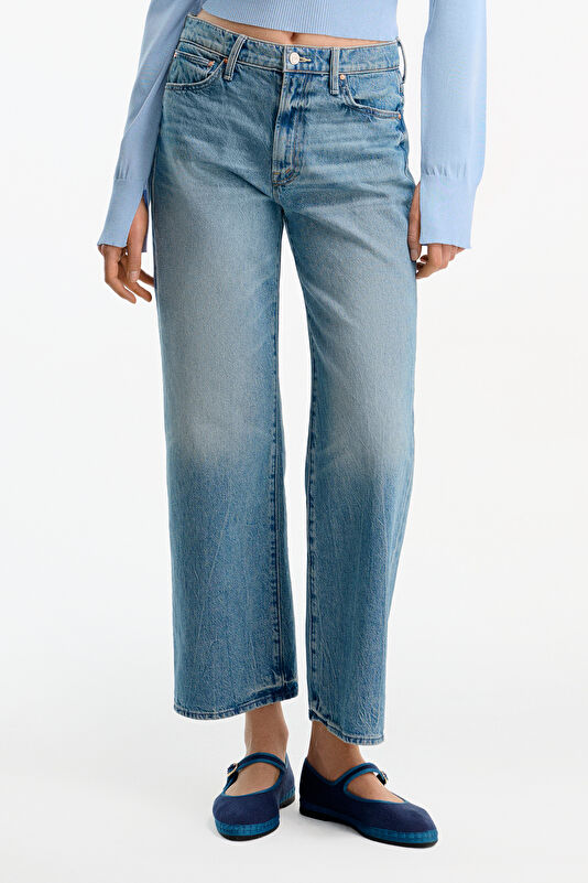 Blue Straight Women's Jeans 3