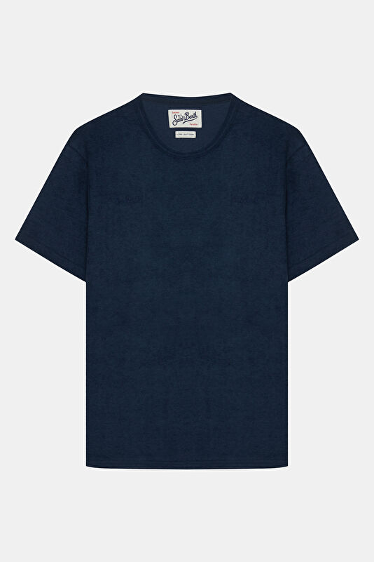 Relax Fit Navy Crew Neck Men's T-Shirt