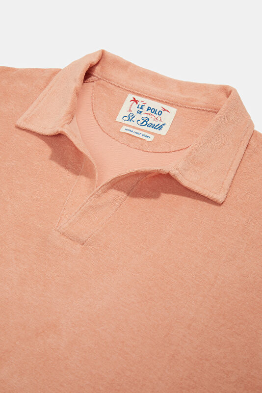 Relax Kalıp Turuncu Polo Yaka Erkek T-Shirt 3