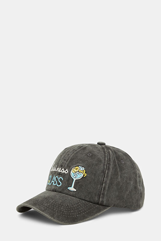 Davis Denim Business Glass Erkek Siyah Şapka