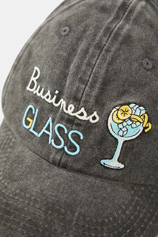 Davis Denim Business Glass Erkek Siyah Şapka 4