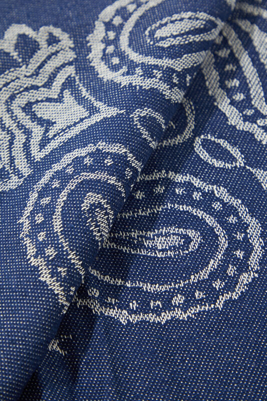 Foutas J N Bandana Patterned Navy Towel 2