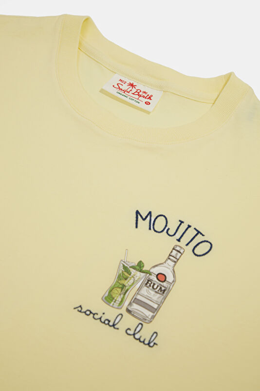 Portofino Social Mojito Erkek Sari T-Shirt 3