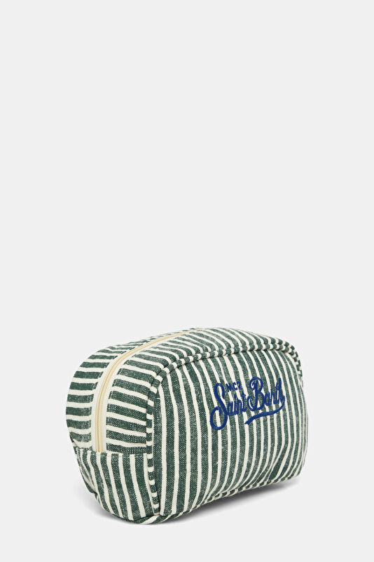 Westwood Linen Striped Men's Light Green Bag 2