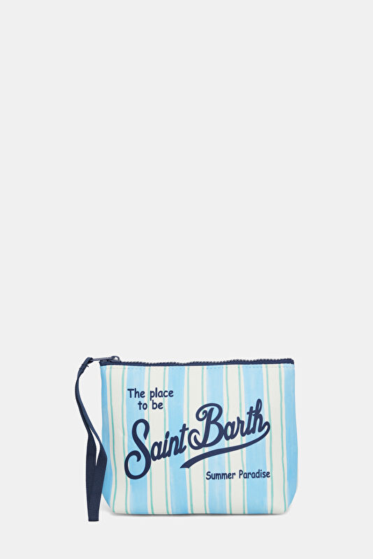 Aline Striped Men's Light Blue Bag 2