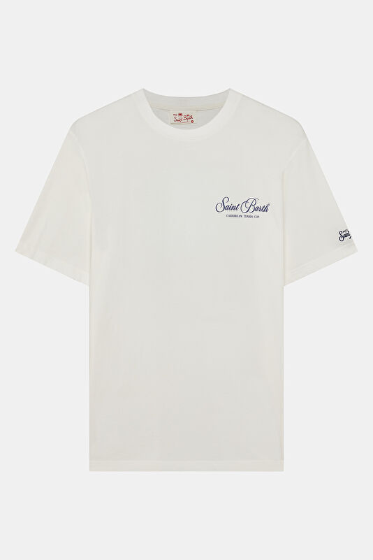 Portland Gustavia Cup Erkek Beyaz T-Shirt 2