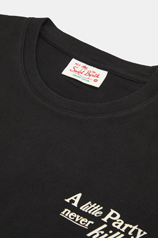 Portland Party Killed Nobody Men's Black T-Shirt 3
