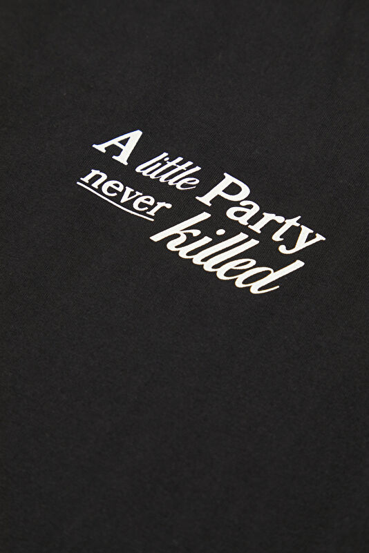 Portland Party Killed Nobody Men's Black T-Shirt 4