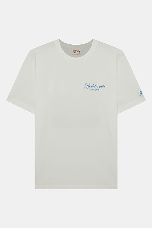 Portland Dolce Vita Estate Men's White T-Shirt 2
