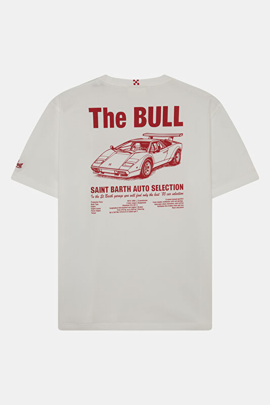 Portland Bull Garage Men's White T-Shirt