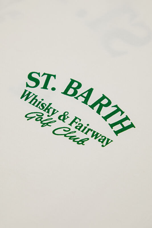 Portland Whisky Faireway Men's White T-Shirt 4