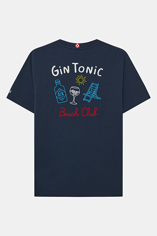 Portland Gin Tonic Summer Men's Navy T-Shirt
