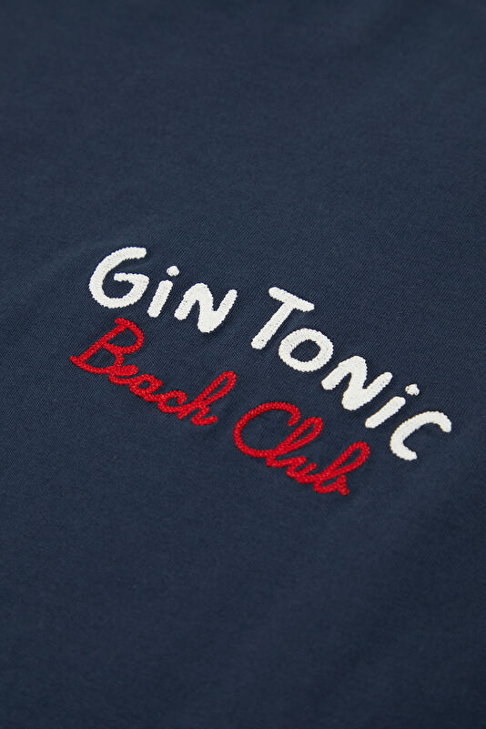 Portland Gin Tonic Summer Men's Navy T-Shirt 4