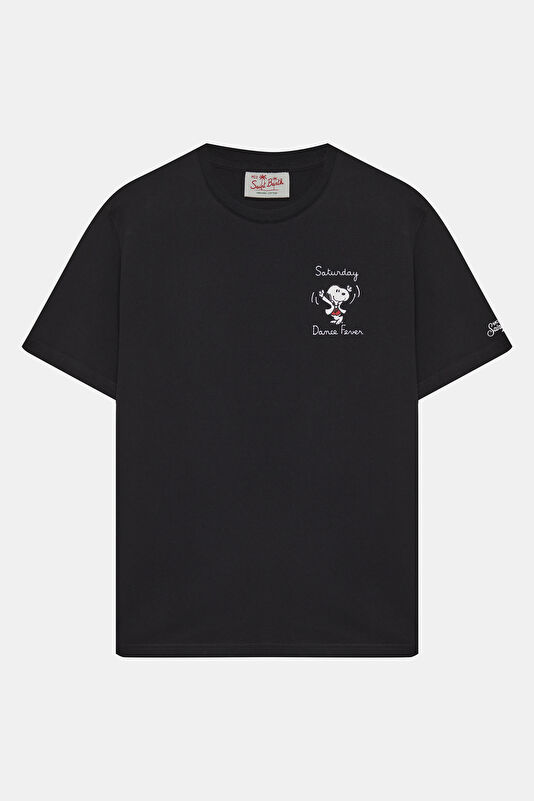 Portofino Snoopy Saturday Fever Erkek T-Shirt