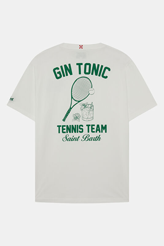 Portland Gin Tonic Tennis Men's White T-Shirt T-Shirt